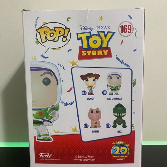 Buzz Lightyear 20th Anniversary Funko Pop - Picture 2 of 3